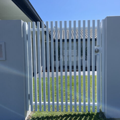 Batten Gate White