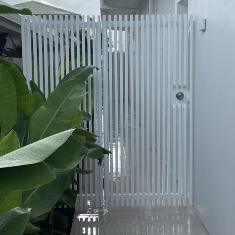 Batten Style Gate and Panel